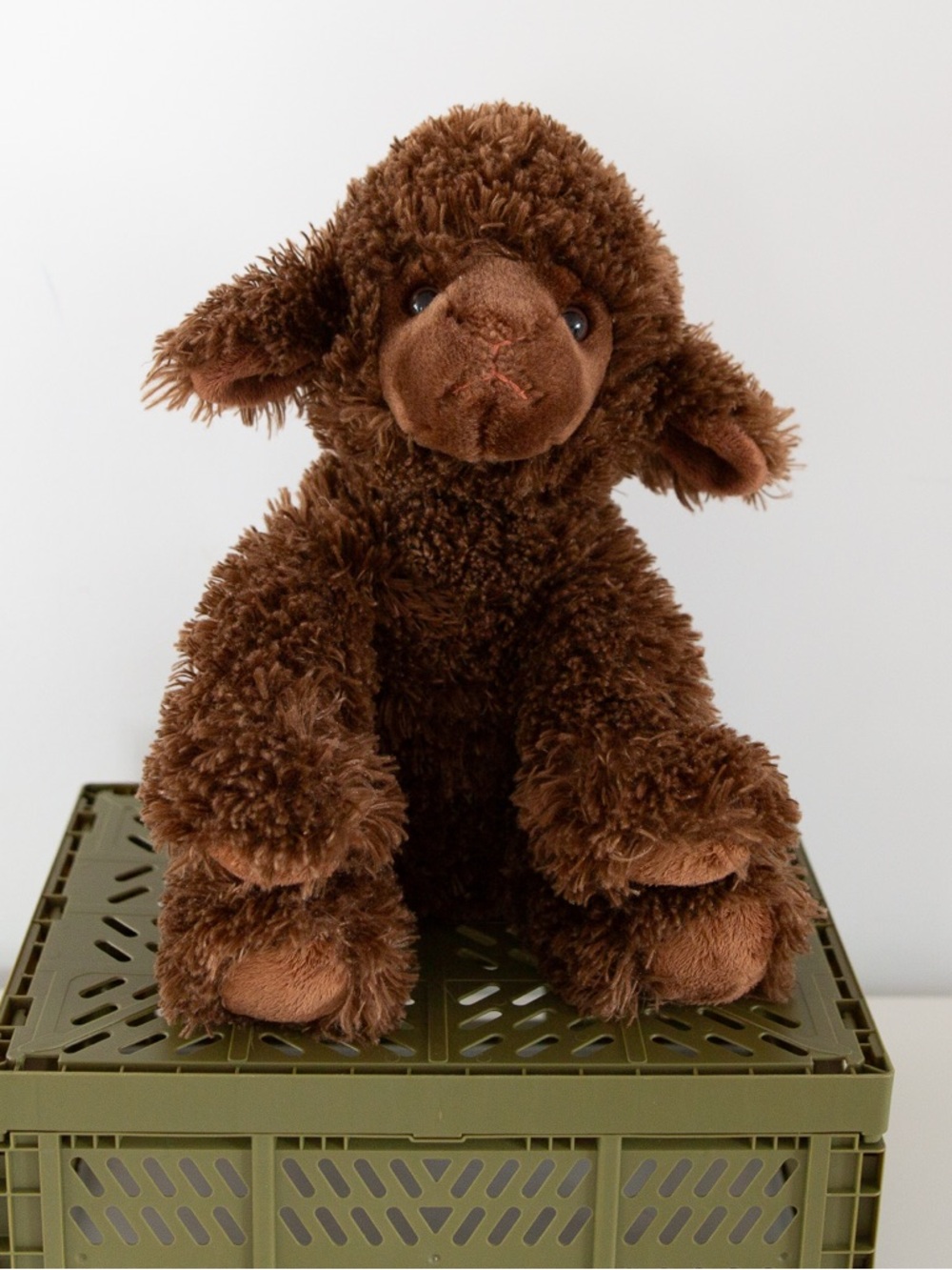 Vintage Russ Berrie Lambert Lamb Plush Brown Sheep 11” Tag Attached